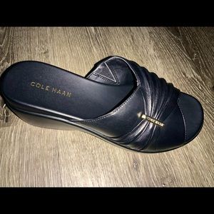 Cole Haan Black Leather Sandals - Women’s 6.5